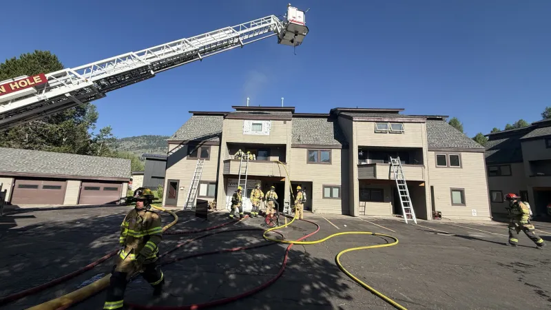JH Fire/EMS responds to fire in Aspens residential building