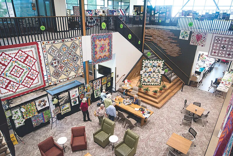 Quilt Wyoming fills NWC halls with life, art and comfort