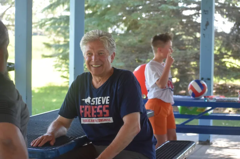 Steve Friess lays out priorities at Gillette meet and greet