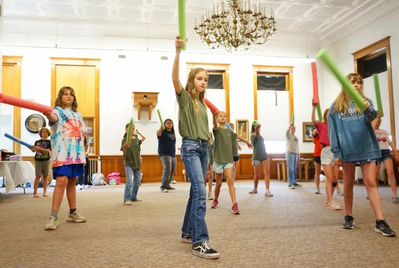 Swordplay, shipwreck and soliloquies at Wyoming Shakespeare camp