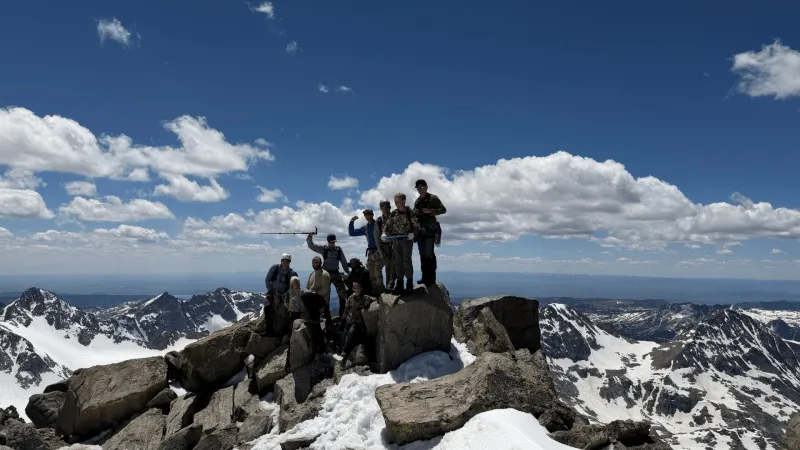 It's a family affair: At age 7, Emmalynne summits Wyoming's highest peak