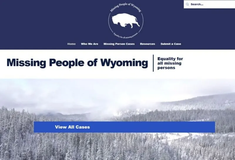 EXPLORE: MIssing People Of Wyoming Website