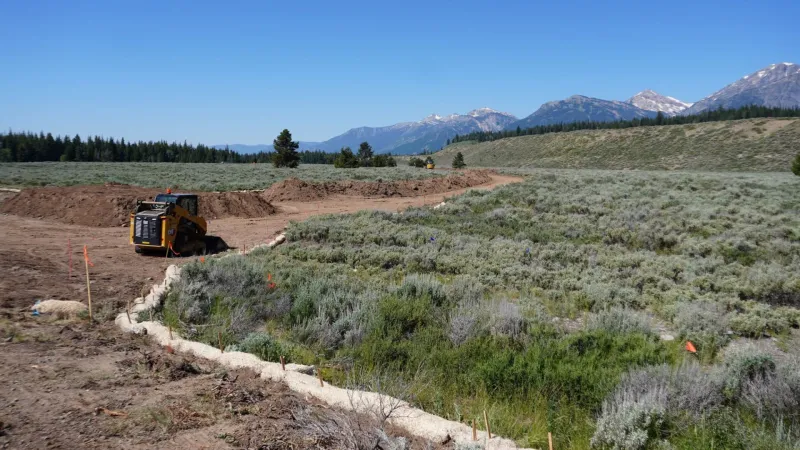 Moose-Wilson Road to close for 2 days; park roundabout construction to begin