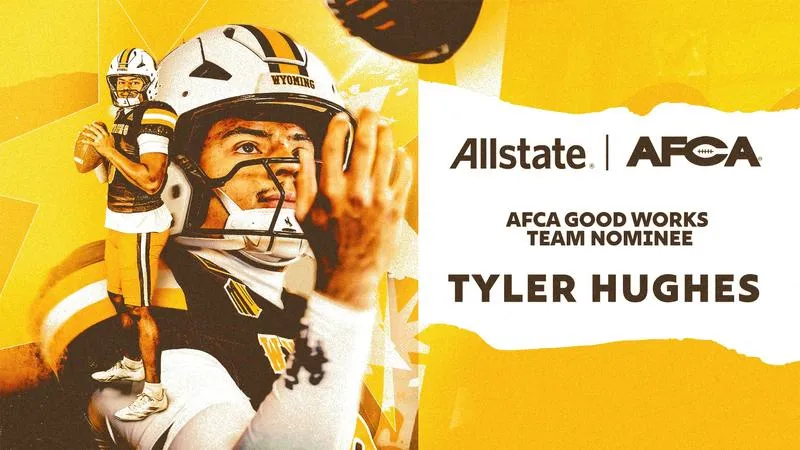Hughes Named as Nominee for 2026 Allstate AFCA Good Works Team