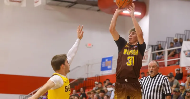 North-South boys' basketball game shootout caps WCF all-star weekend