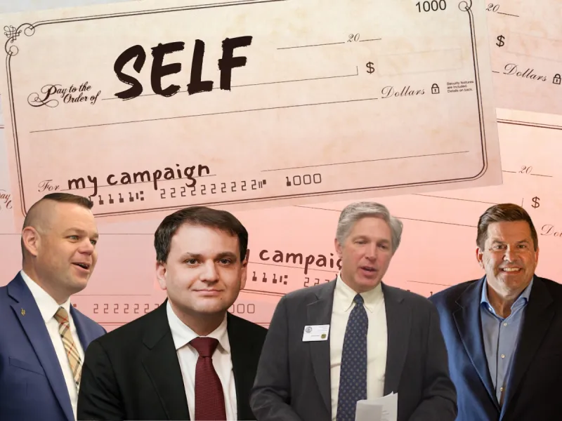 GOP candidates in Wyoming's US House race self-fund campaigns to the tune of nearly $6 million