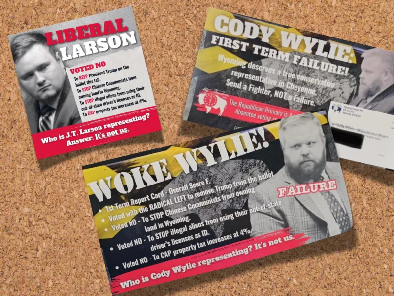 With political attack ads, crazy cashes in on lazy