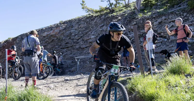 Colter Cup hurtles downhill