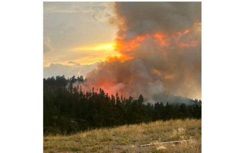 Albany County Sheriff: Fish Creek Fire 25-30 Acres, Evacuation Continues