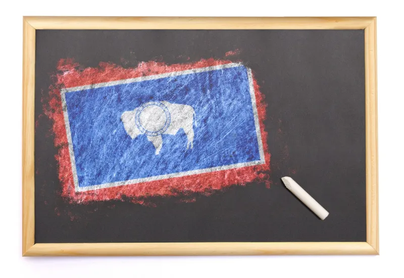 It's Easy To Buy Art Shaped Like Wyoming