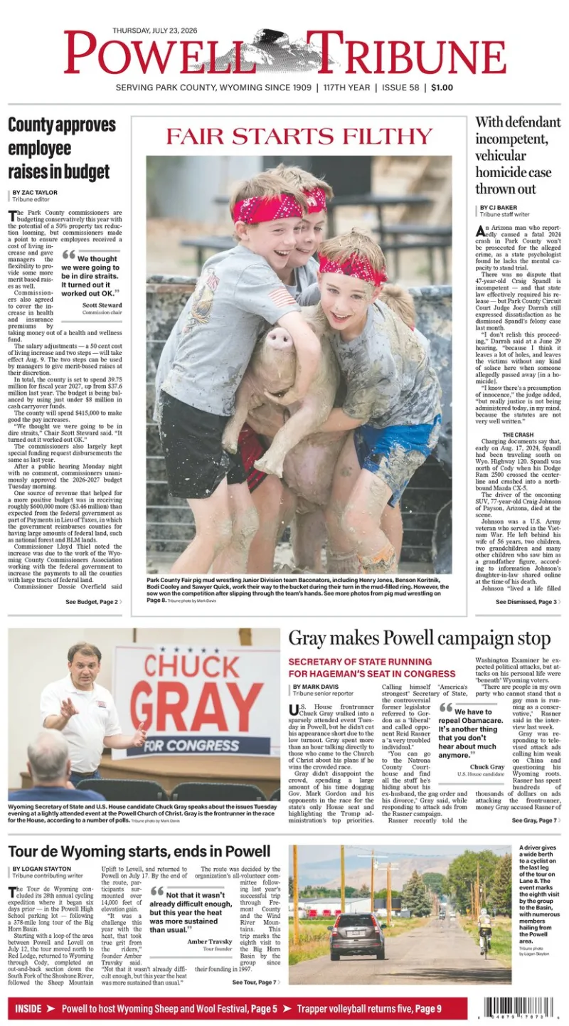 Powell Tribune July 23, 2026