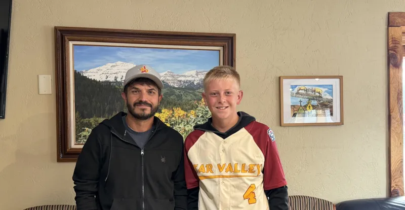 Sports Friday Interview: Rich Huntsman and Jaxton Wood -- Star Valley Little League