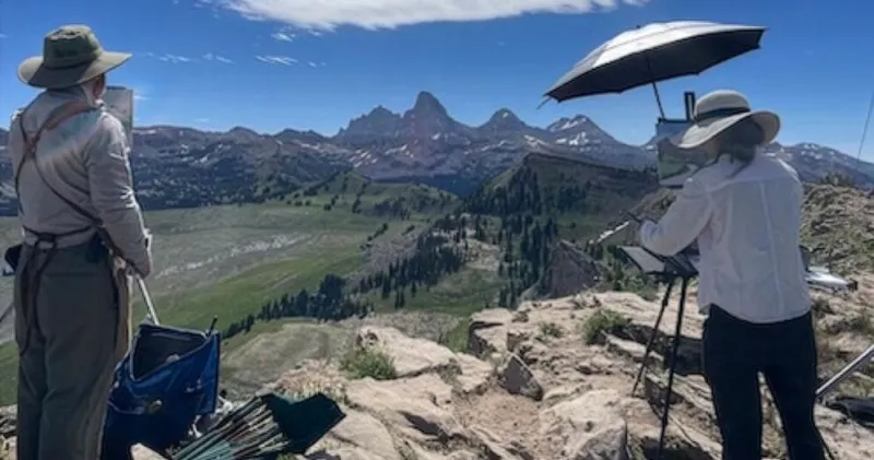 Plein air fest continues around Teton Valley