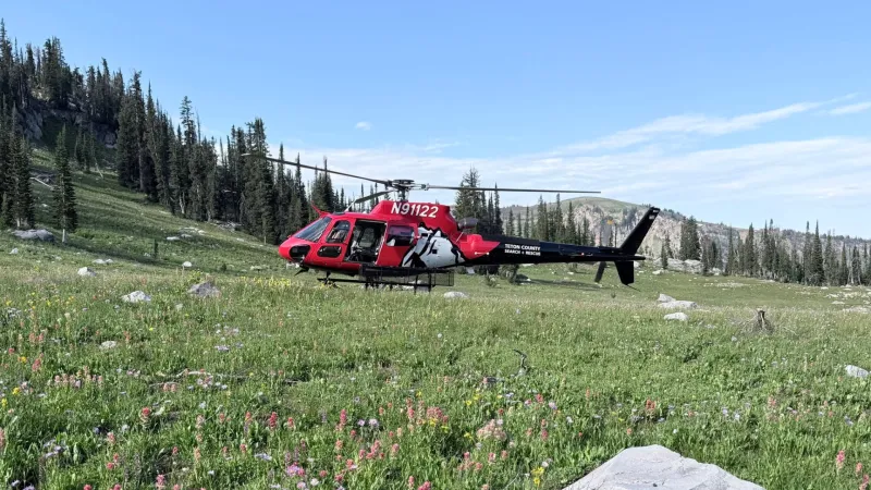 TCSAR locates deceased hiker on west slope of Teton Range