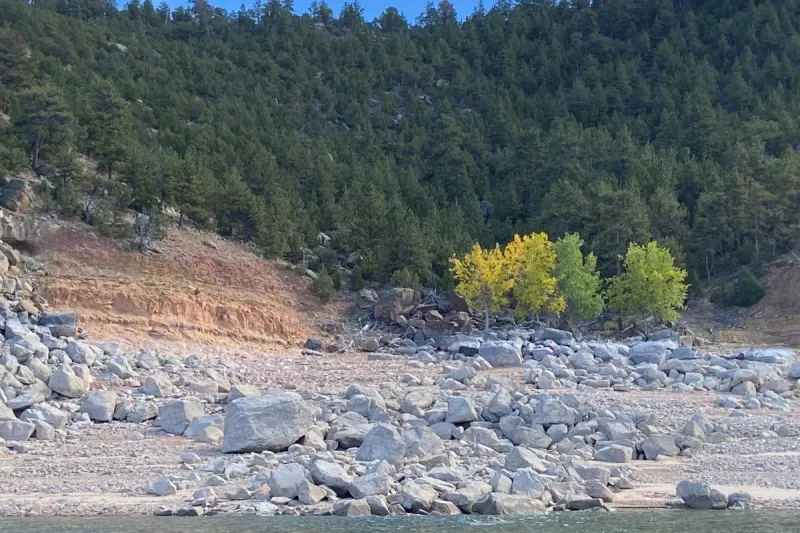 Wyoming's Glendo Reservoir Has Closed Boat Ramps Do To Low Water Levels