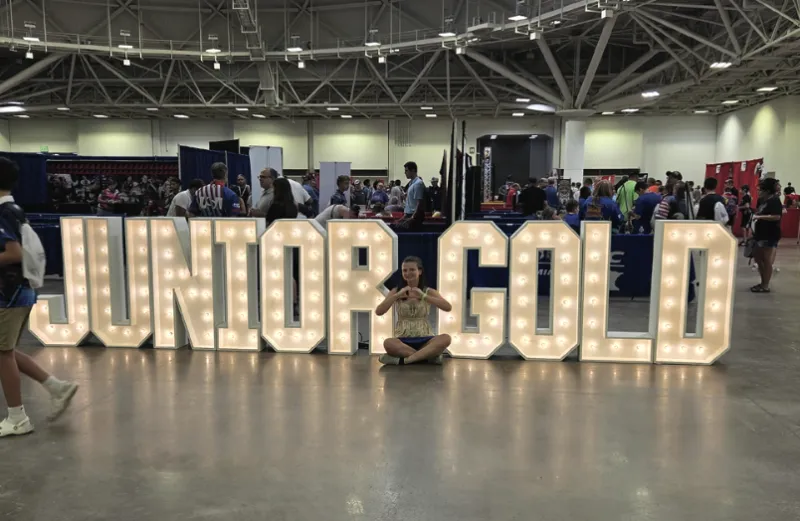 Cazier competes at Junior Gold Nationals