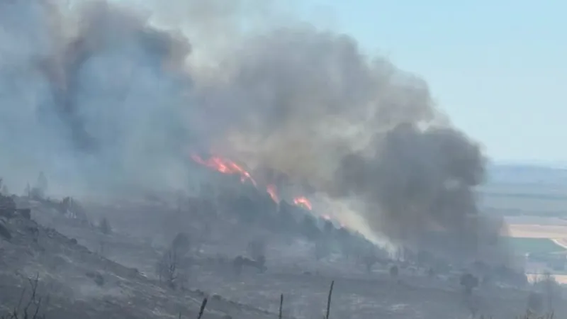 Idaho's Big Rock Fire brings smoke to valley, closures to South Fork canyon