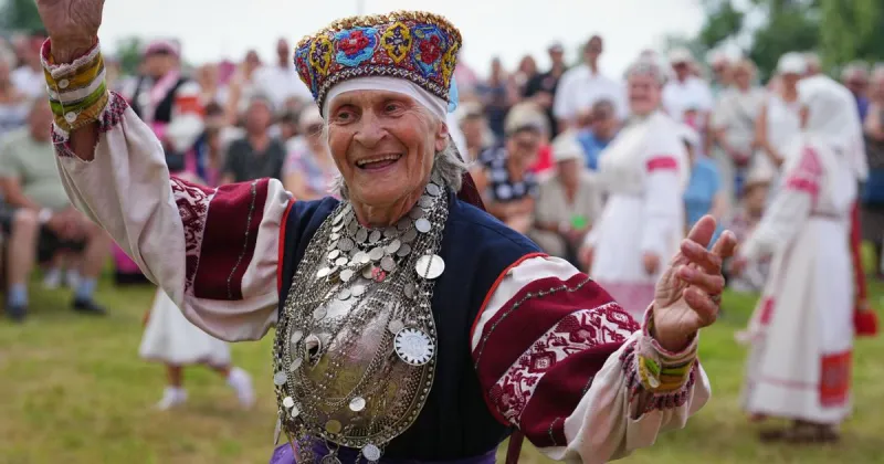 This ethnic community in Estonia turns a village into a symbolic kingdom for a day