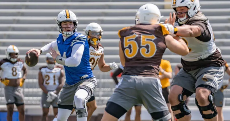 Pokes Practice Report: Packing on Pounds ... The Good Kind