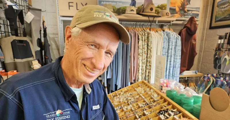 Bruce's 51 years in Jackson fly fishing
