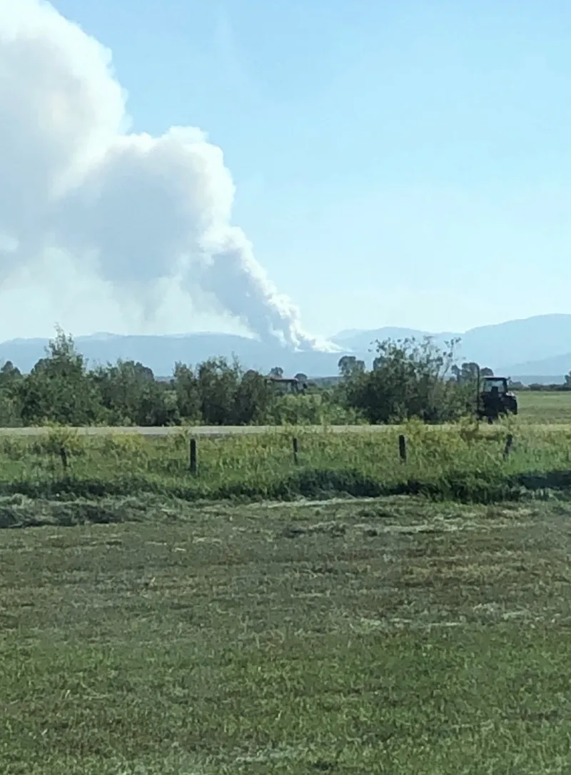 Bare Fire surpasses 800 acres