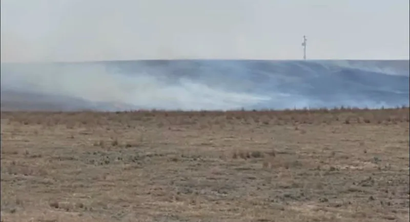 Campbell County Fire Department responding to new wildfire west of Echeta Road