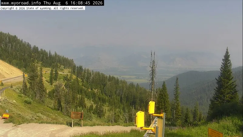 Heads up: Crash reported on Teton Pass near Idaho border