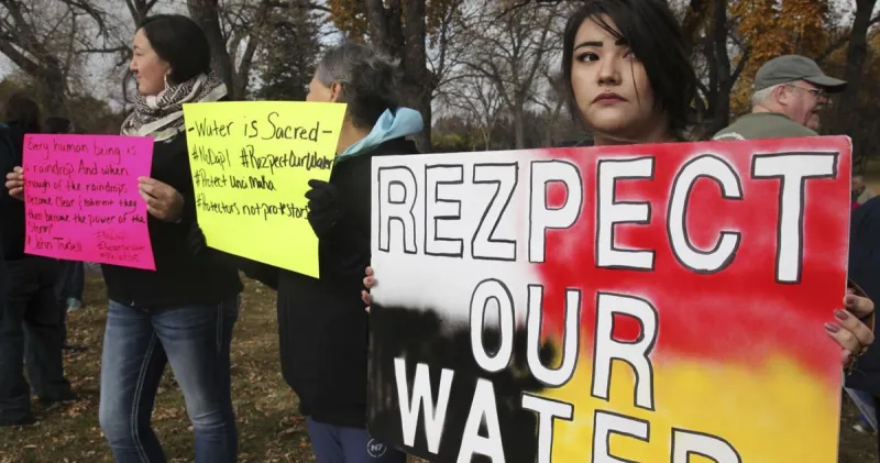 "Water Is Still Life" gathering today at R Park, a decade after Standing Rock