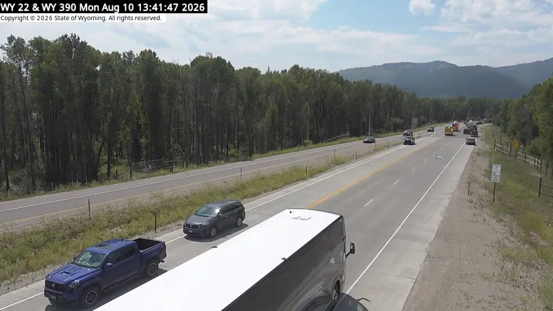 Heads up: Collision reported on WY22 near Stilson