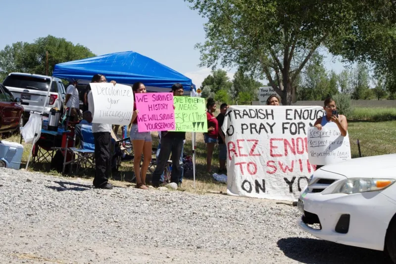 Ongoing Wind River Reservation church protests highlight tension between Indigenous sovereignty, religious freedom