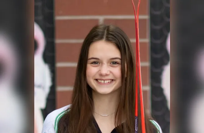 Lander girl representing Wyoming at President Trump's Patriot Games youth competition