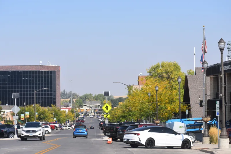Wildfire smoke lingers over Gillette ahead of afternoon storm chances