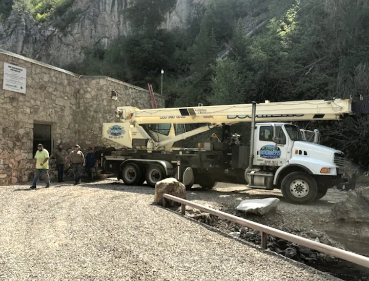Lower Valley Energy continues with repairs in Swift Creek Canyon