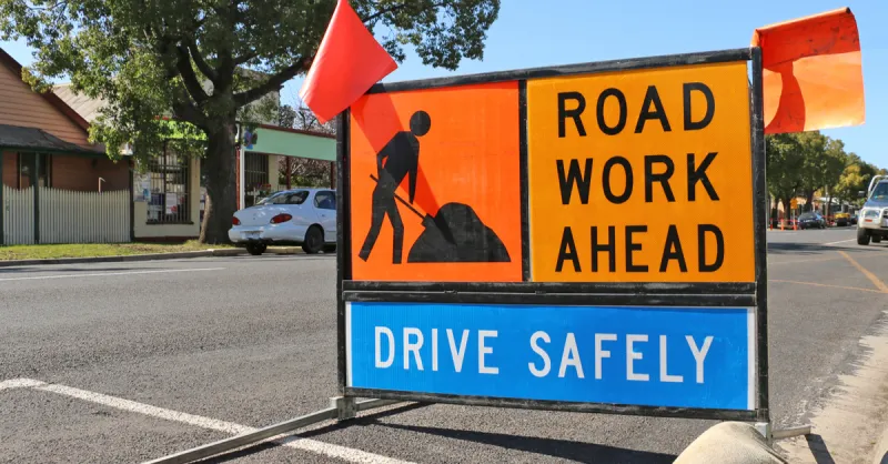 Red Ryder Drive closed at Benelli Drive for asphalt patching