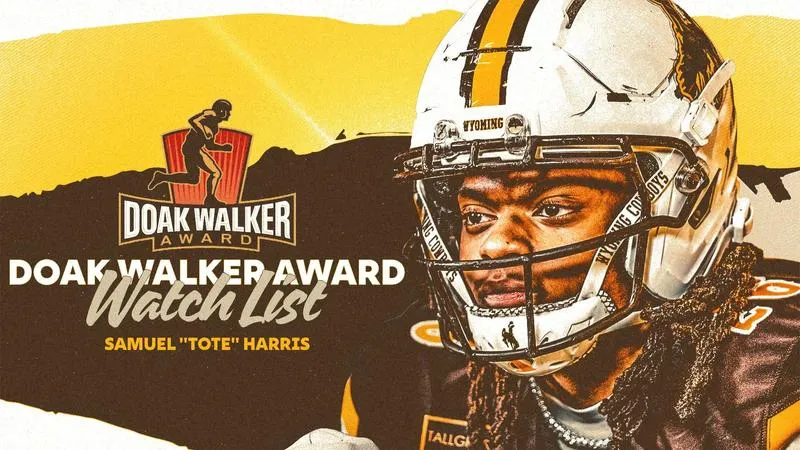 Samuel "Tote" Harris Named to Doak Walker Award Preseason Watch List