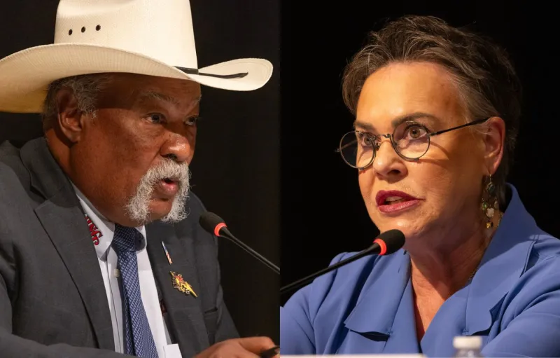 Republican Hageman will face Democrat Byrd after landslide victories in Wyoming's US Senate primary