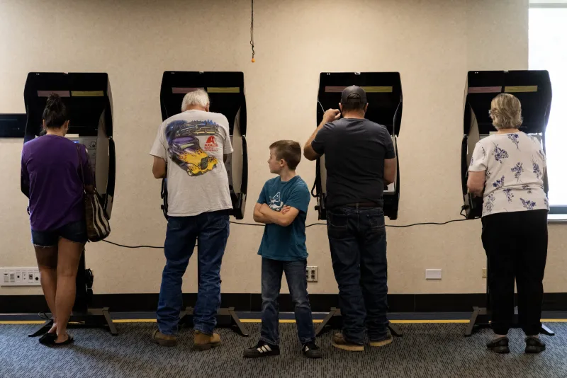 Wyoming's 2026 primary election in photos