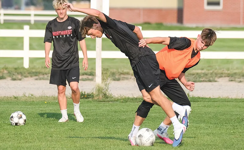 Men's soccer shows promise