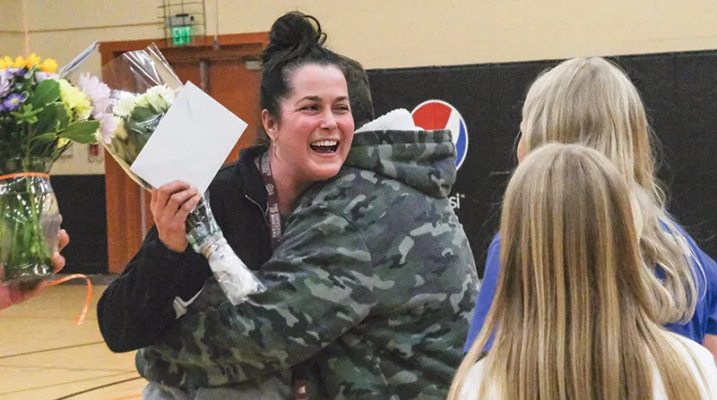 Carter honored as teacher of the year