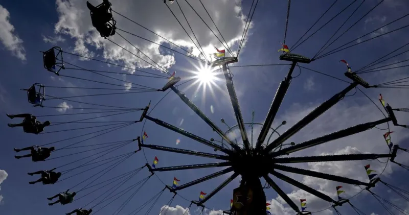 Flooding dampens Wyoming State Fair, but not fairgoers' spirits