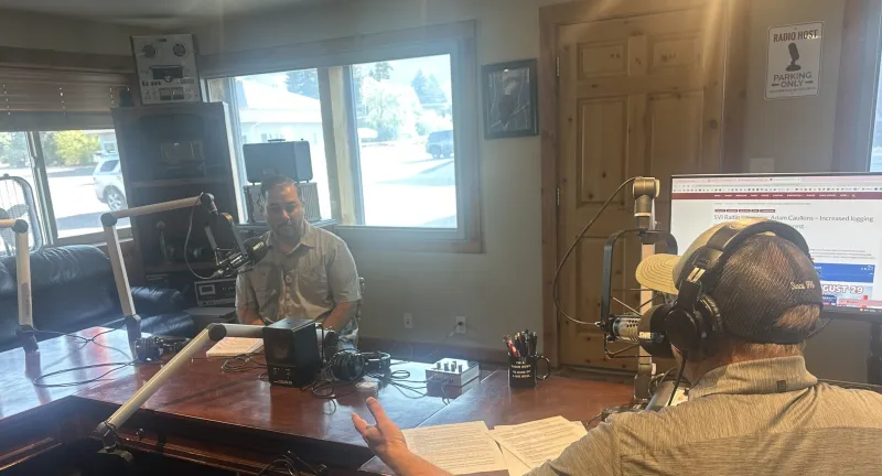 SVI Radio Interview: Justin Laycock -- Greys River District Ranger