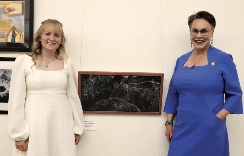 Jeske earns Congressional Art Award