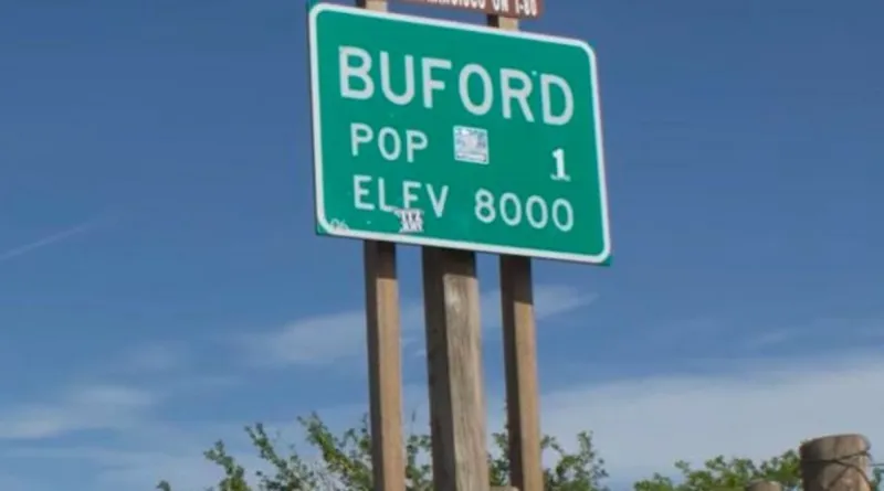 Buford, Wyoming, Population Reduced To None