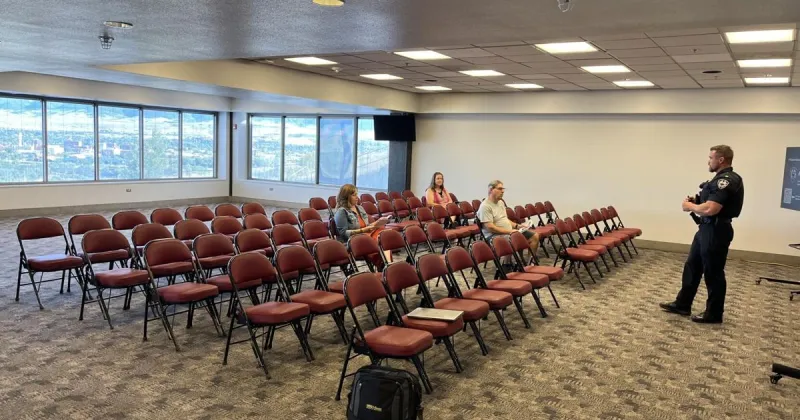 Police had answers. Casper residents mostly weren't there to hear them