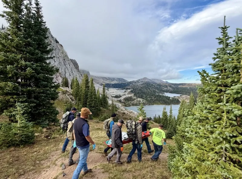 Search and rescue teams help hypothermic hiker off Medicine Bow Peak