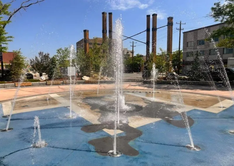 Free Splash Pad At David Street Station Closed Indefinitely