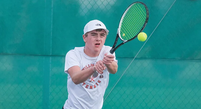 Tennis teams fall to Jackson and Sheridan
