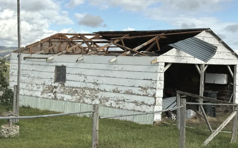 Cleanup continues following Friday microburst