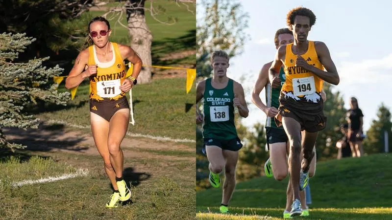 Dalbec Takes First for a Cowgirl Victory, Wetzel Wins in First Attached Meet at Wyoming Invite