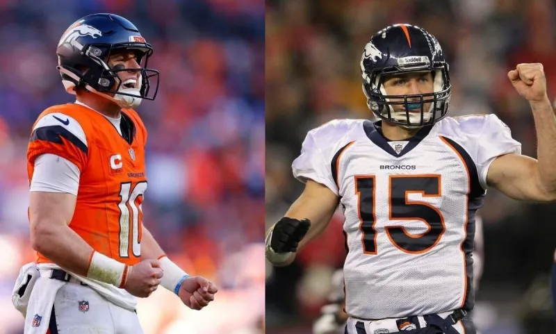 Bo Nix and Tim Tebow sit down for cool conversation, Nix calls Tebow 'childhood hero'